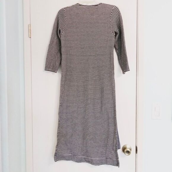 Anthropologie Long Sleeve Striped Tunic Sweater - Picture 3 of 9